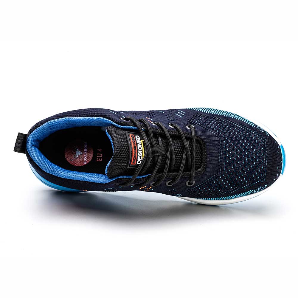 Letvægts Sikkerhedssko - Ståltå, Kevlar Sål, Skridsikker