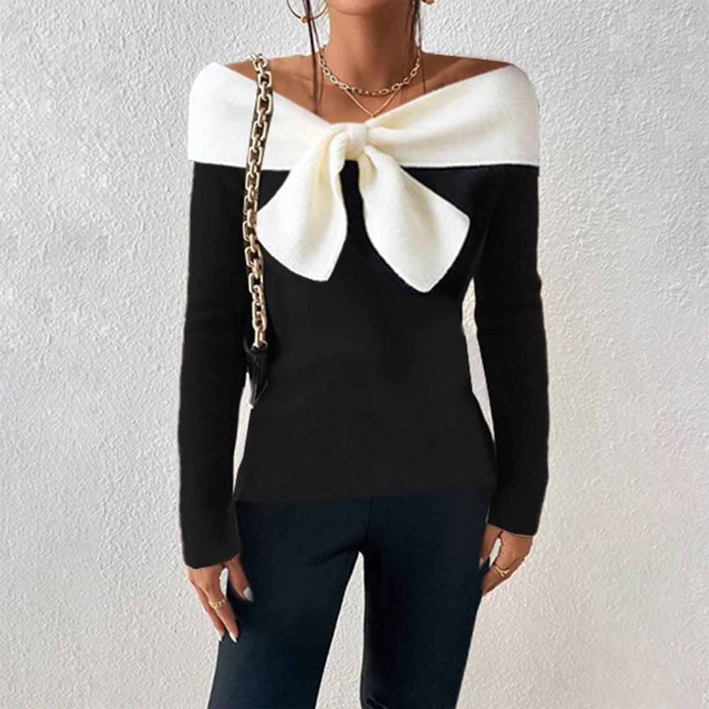 Elegant V-neck Wrap Sweater for Any Occasion