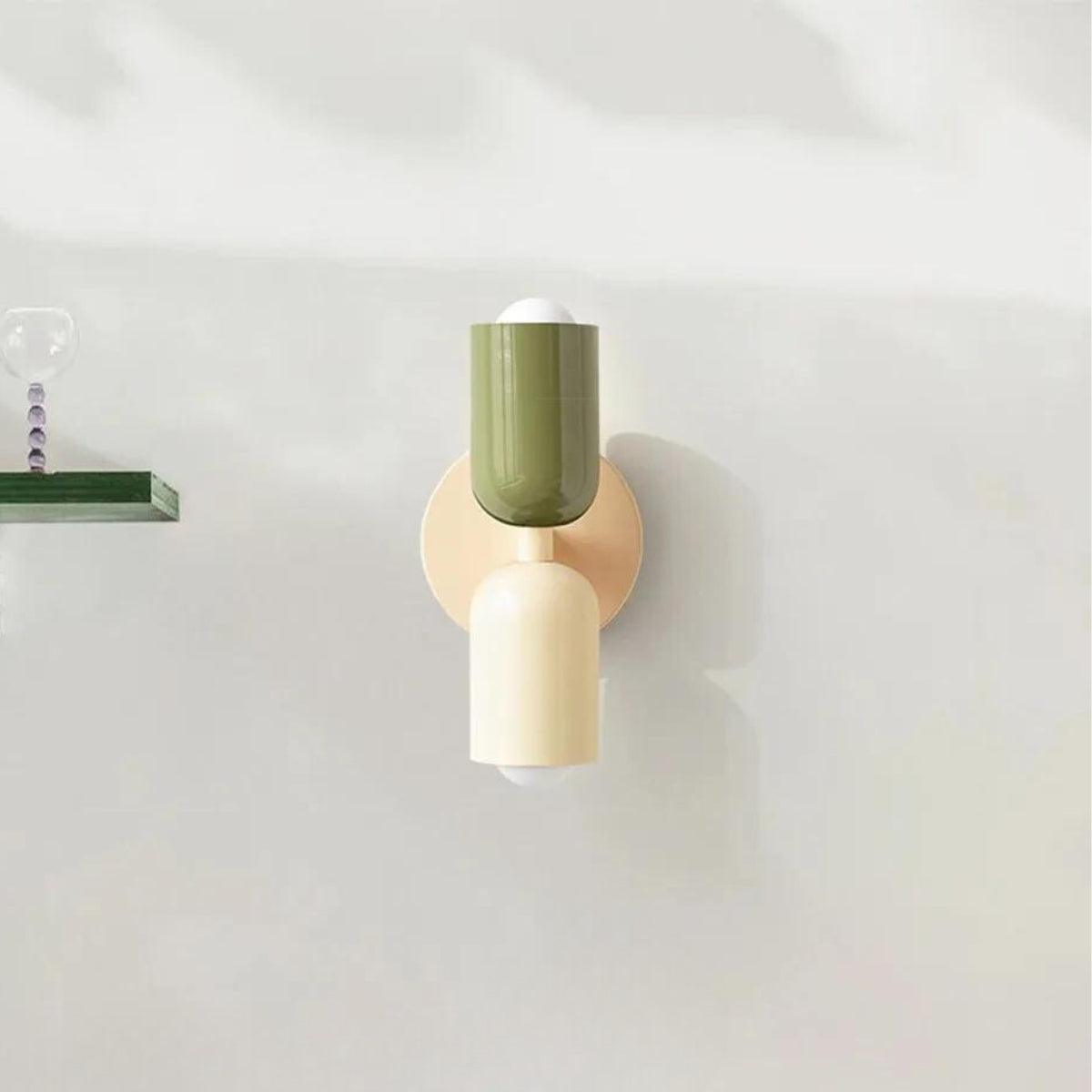 Dobbelt Væglampe i Skandinavisk Stil Glas