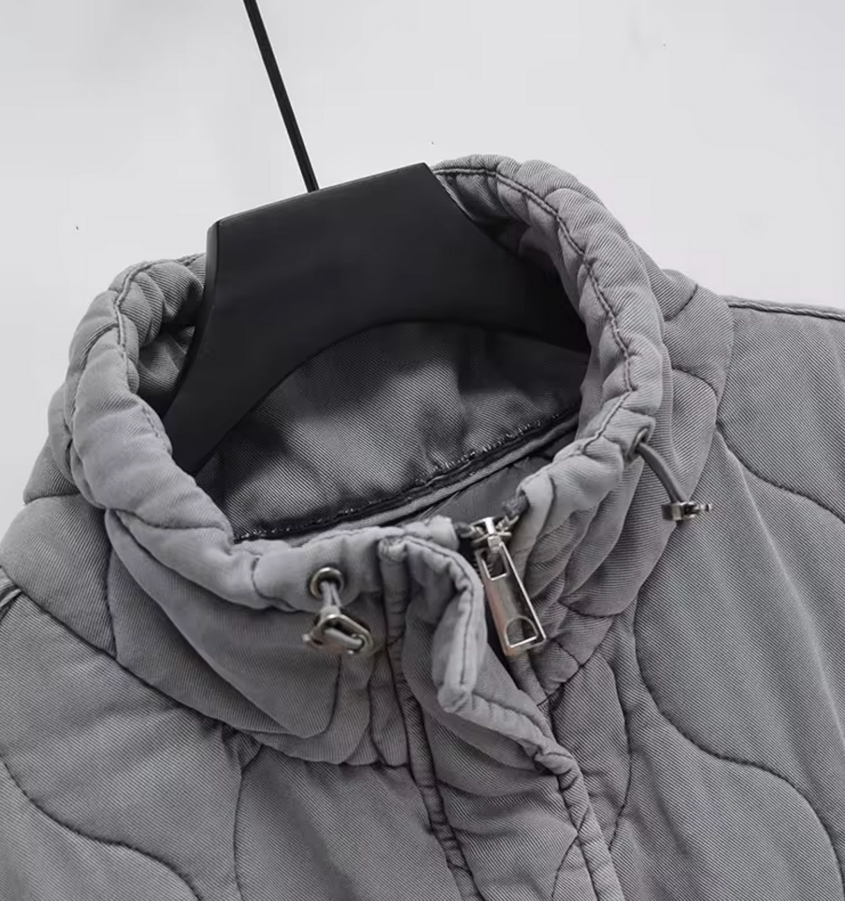 Ærmeløs Damevest i Bomuld med Ståkrave