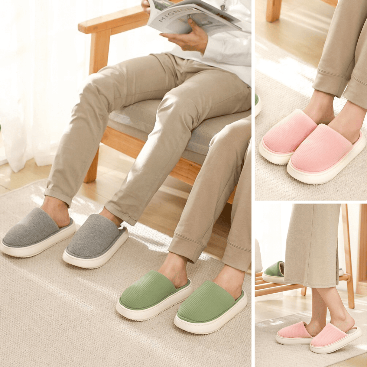 Ultra-bløde vintertøfler – varme og komfortable til hjemmet