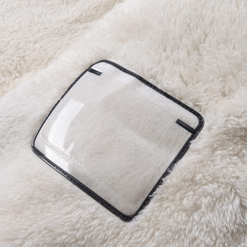 Herre Vinterjakke med Fleecefor – Varm Foret Jakke med Høj Krave