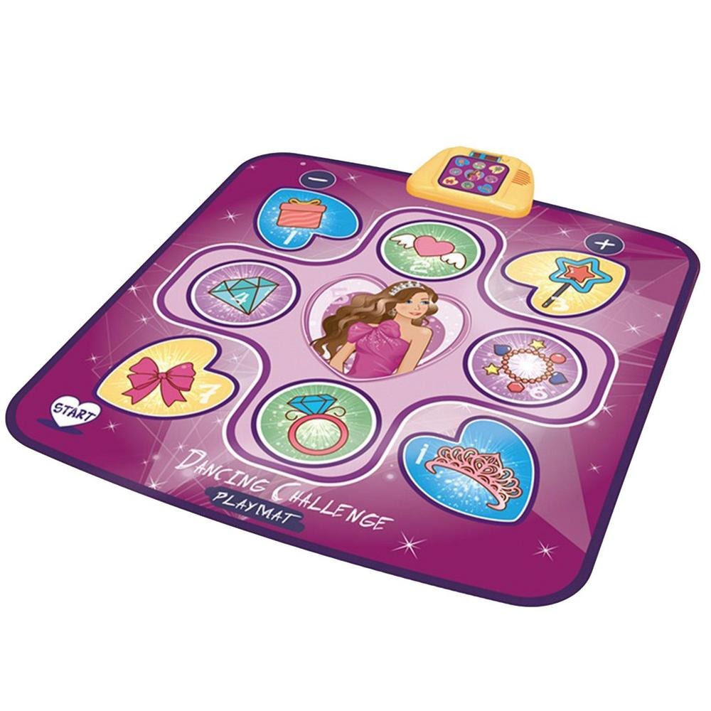 Interactive Dance Mat for Children – Music Play Mat with Light & Sound