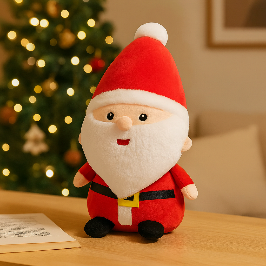 Jule Plysdyr – Weicher Schneemann & Weihnachtsfiguren Dekoration