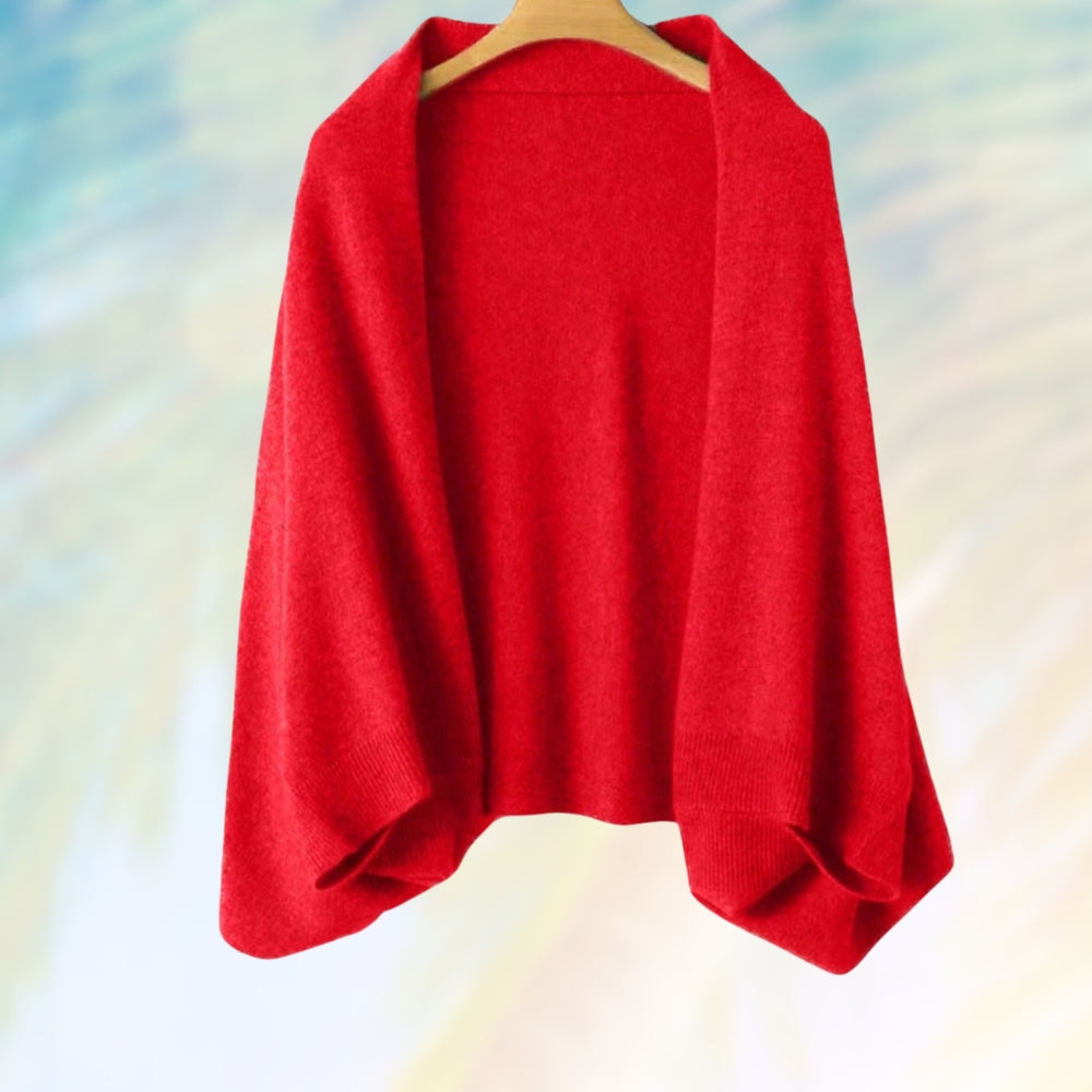 Uldstrikket Tørklæde - Luksus og Komfortabel