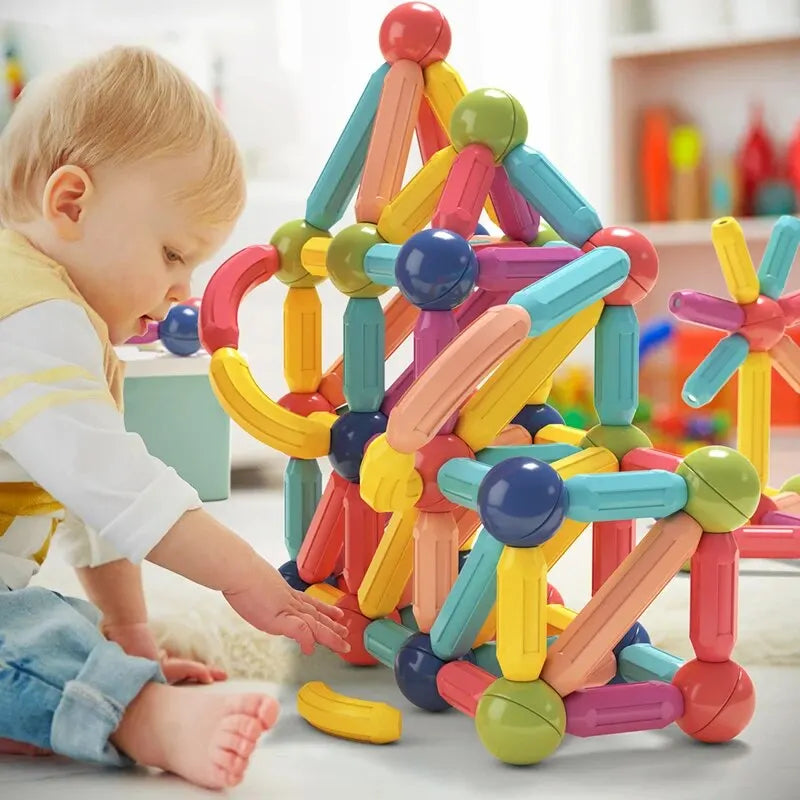 Magnetic Building Blocks Set – Creative Toys for Children