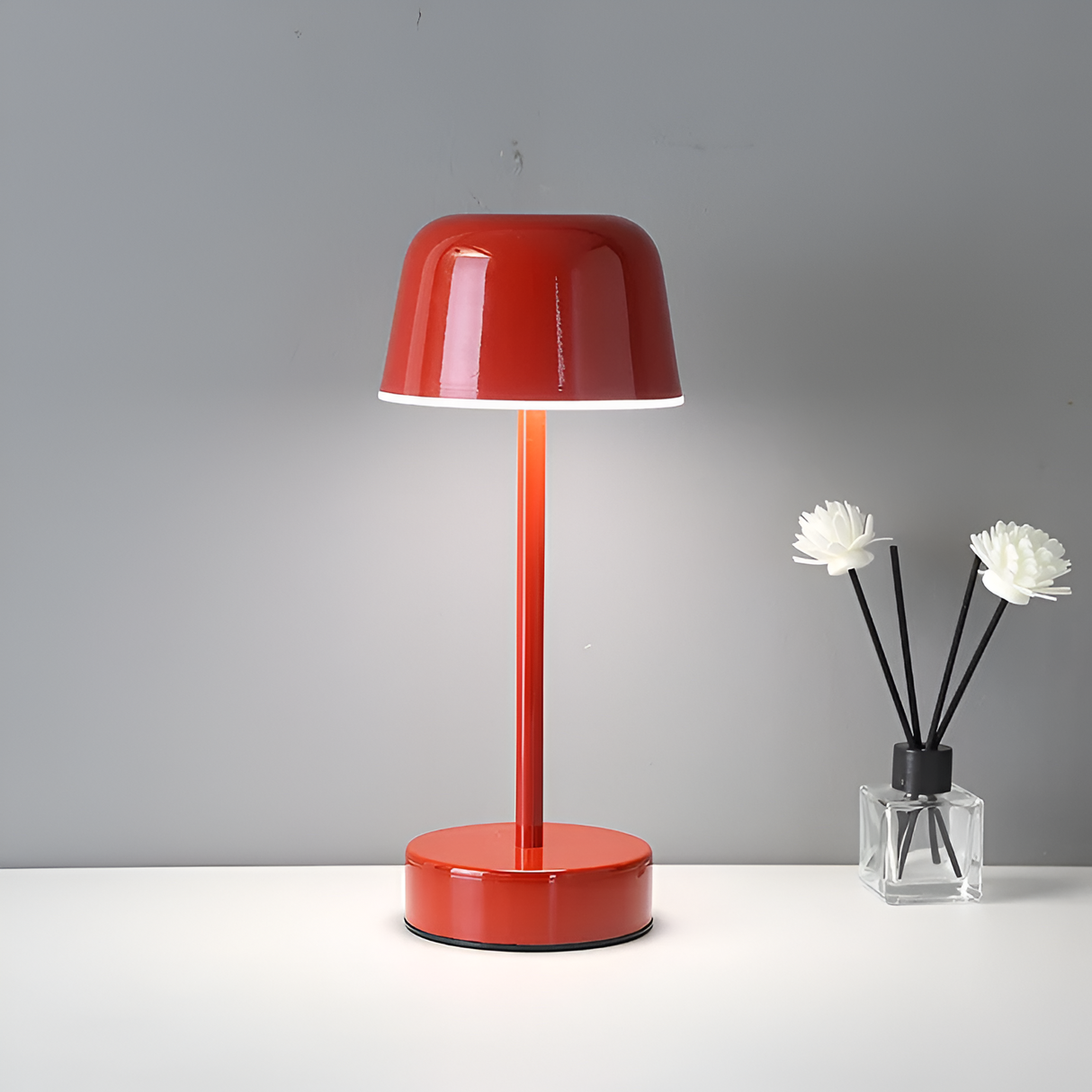 Trådløs LED Bordlampe med Retro Design