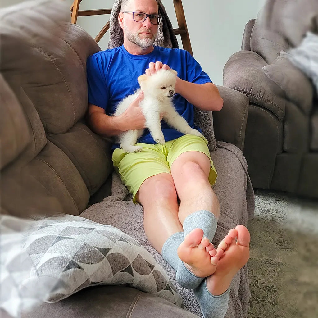 Bambus kompressionsstrømper for komfort og støtte