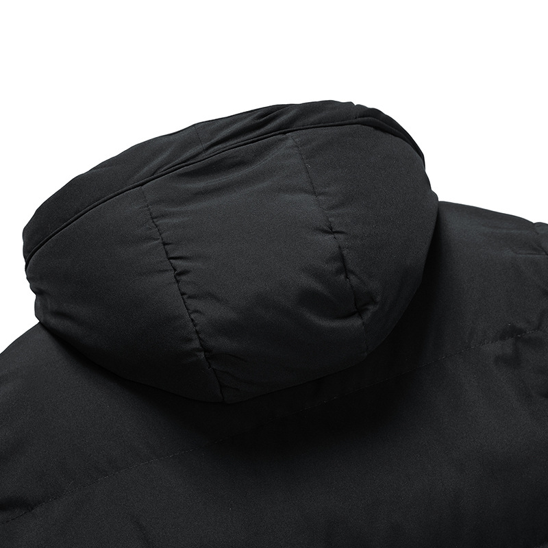 Elegant Lang Herrejakke - Varm og Stilfuld Vinterjakke