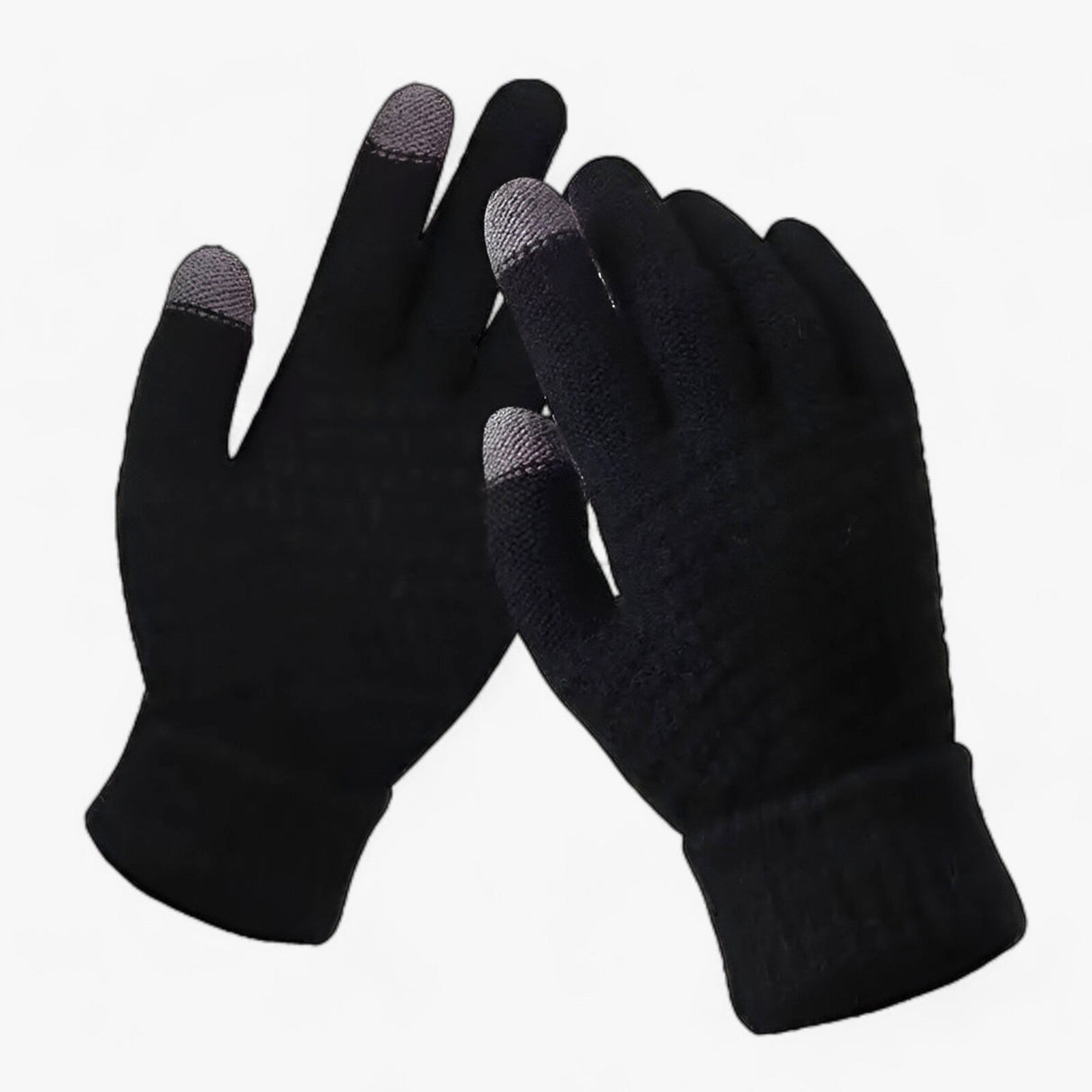 Knitted winter gloves – Touchscreen & comfortable design