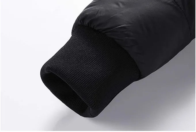 Herre Thermo Vinterjakke med Hætte - Varm og Stilfuld