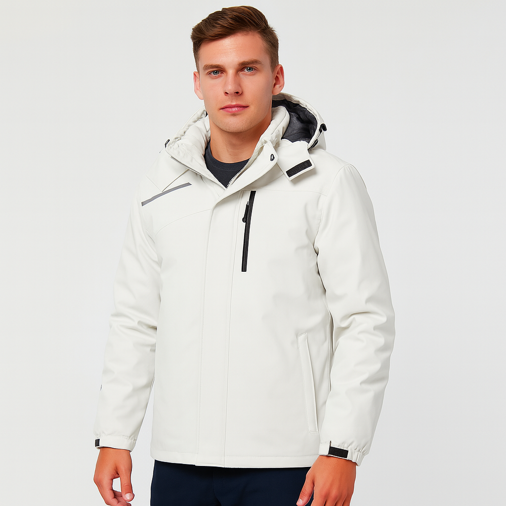 Men's jacket with hood – Modern, comfortable and wind-resistant design