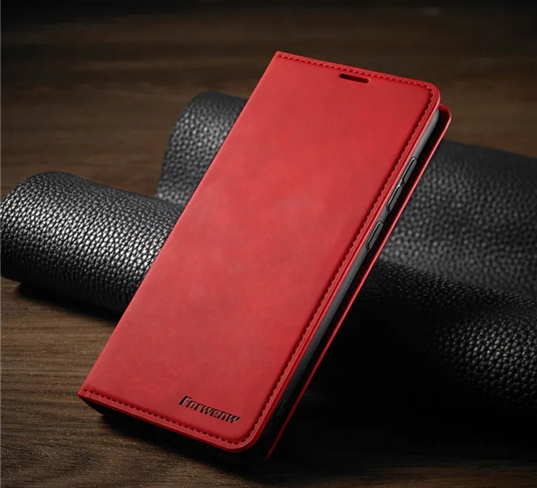 Pung mobilcover med kortholdere & magnetfunktion – bogomslag cover