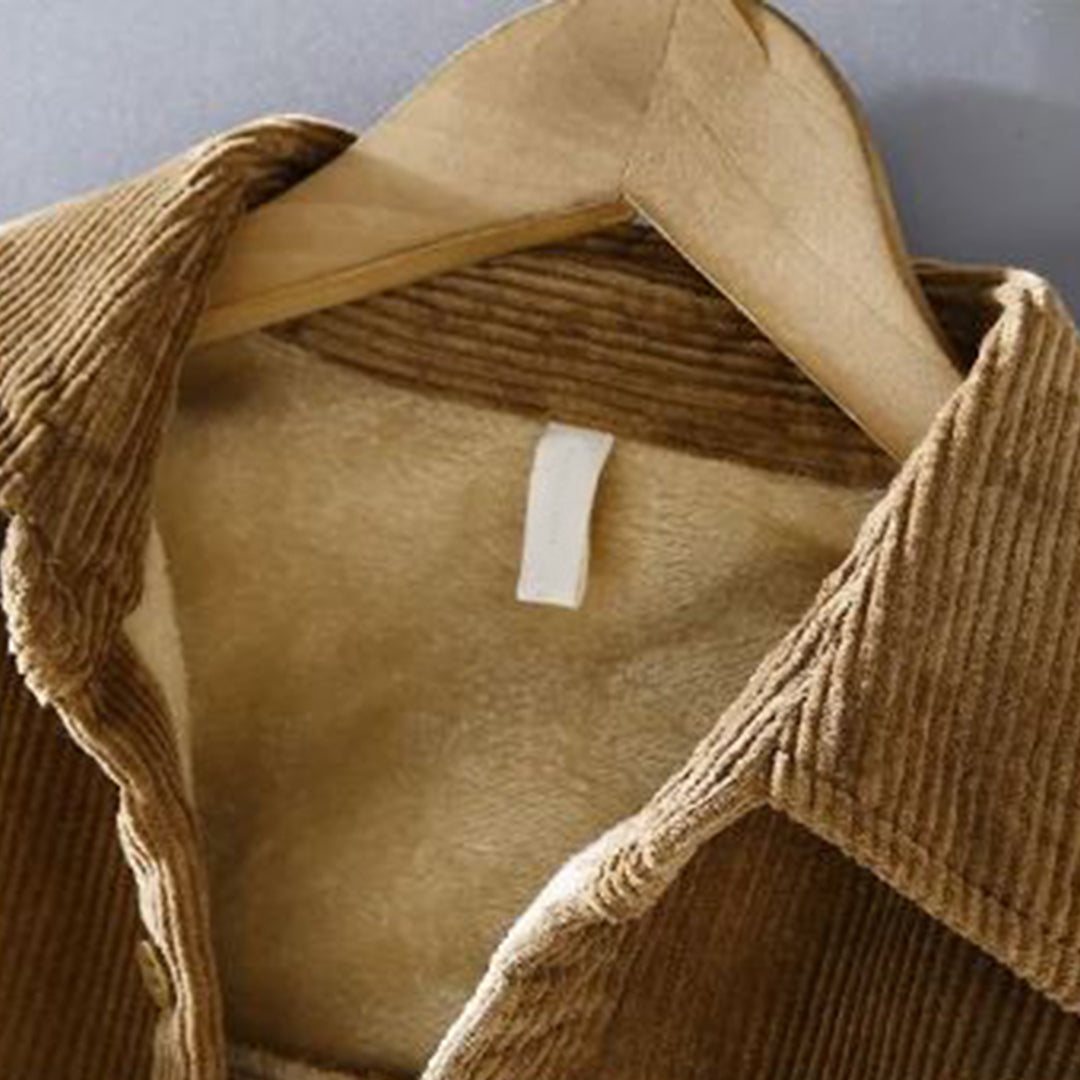 Vatteret Vintertrøje til Mænd med Fleeceforing