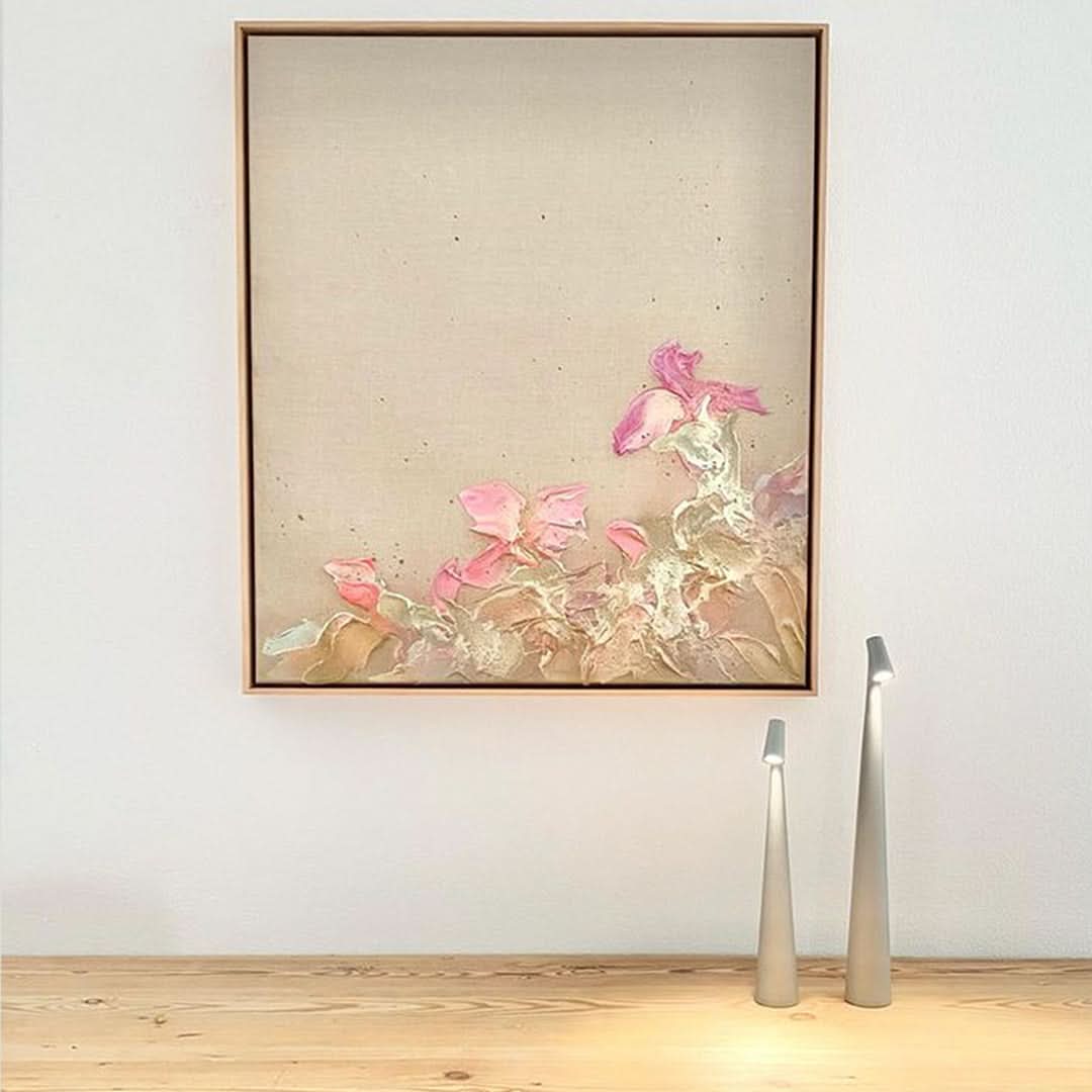 Minimalistische LED Tischlampe – Modernes Kabelloses Designlampe