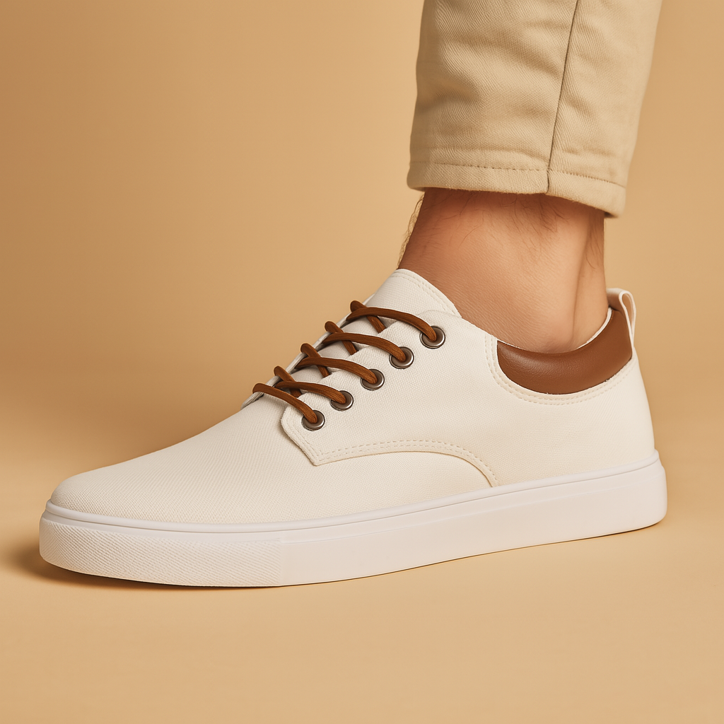 Komfortable herresko med stødabsorberende sål til daglig brug