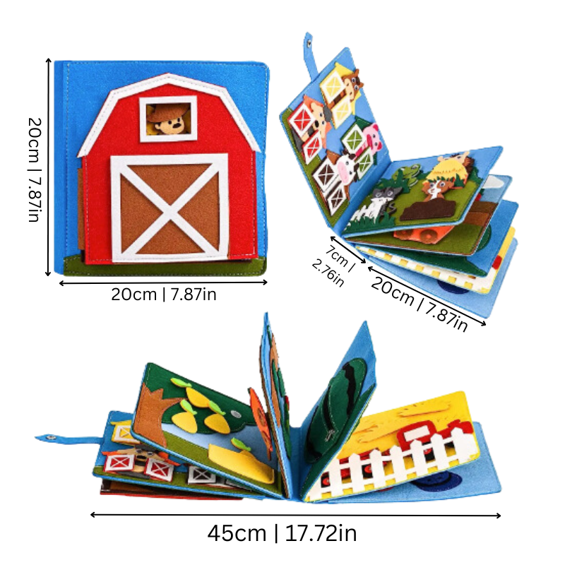 Interaktiv Bondegårds Eventyrbog for Børn