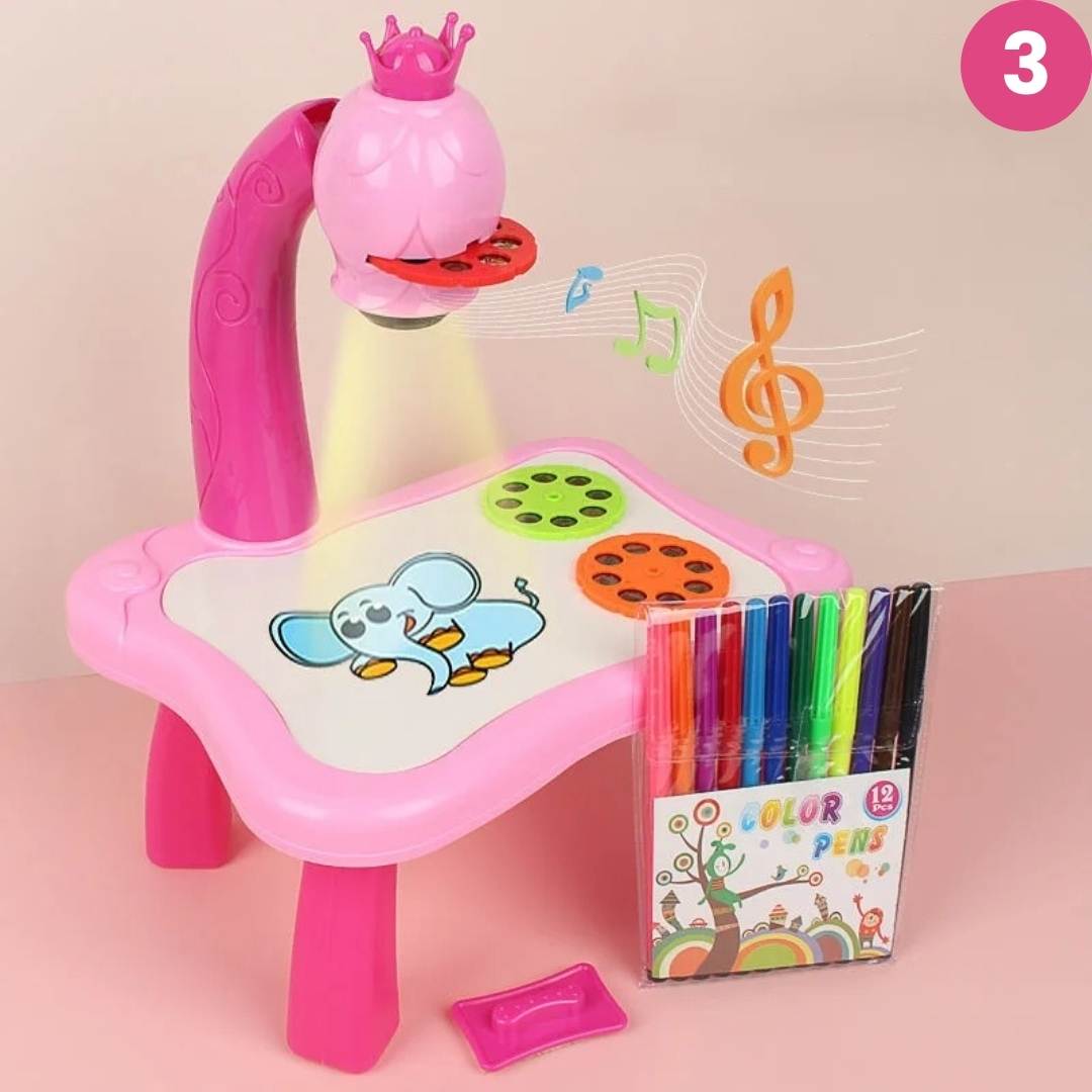 Projector Drawing Board – Creative Light Projection Toy Set for Children