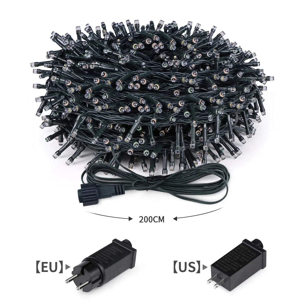 Vandtæt LED lyskæde – Udendørs belysning til have, fest og juledekoration