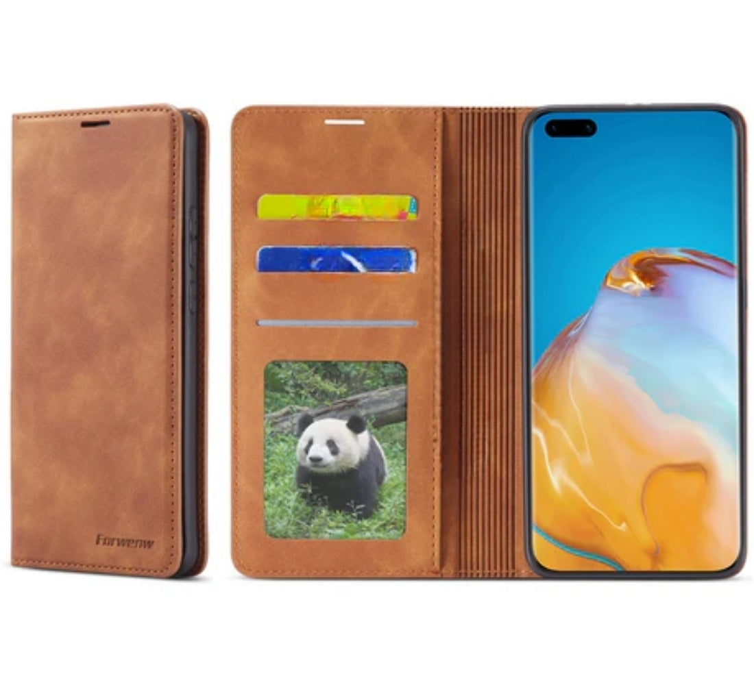 Pung mobilcover med kortholdere & magnetfunktion – bogomslag cover