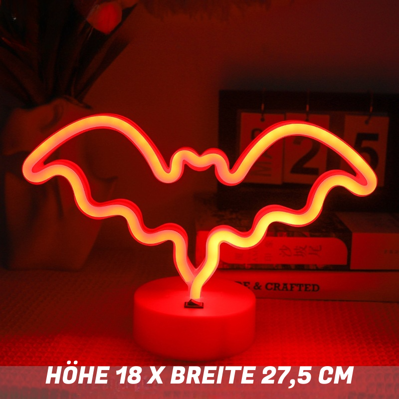 LED Neon Bordlampe – Dekorative Lysfigurer til Soveværelse & Stue