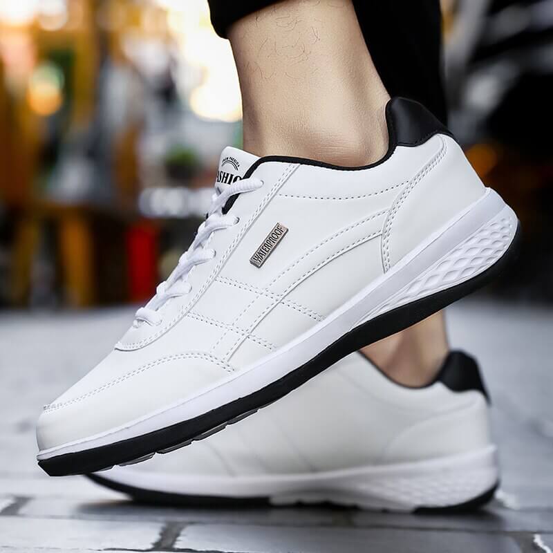 Sporty Herresneakers med Skridsikker og Stødabsorbering