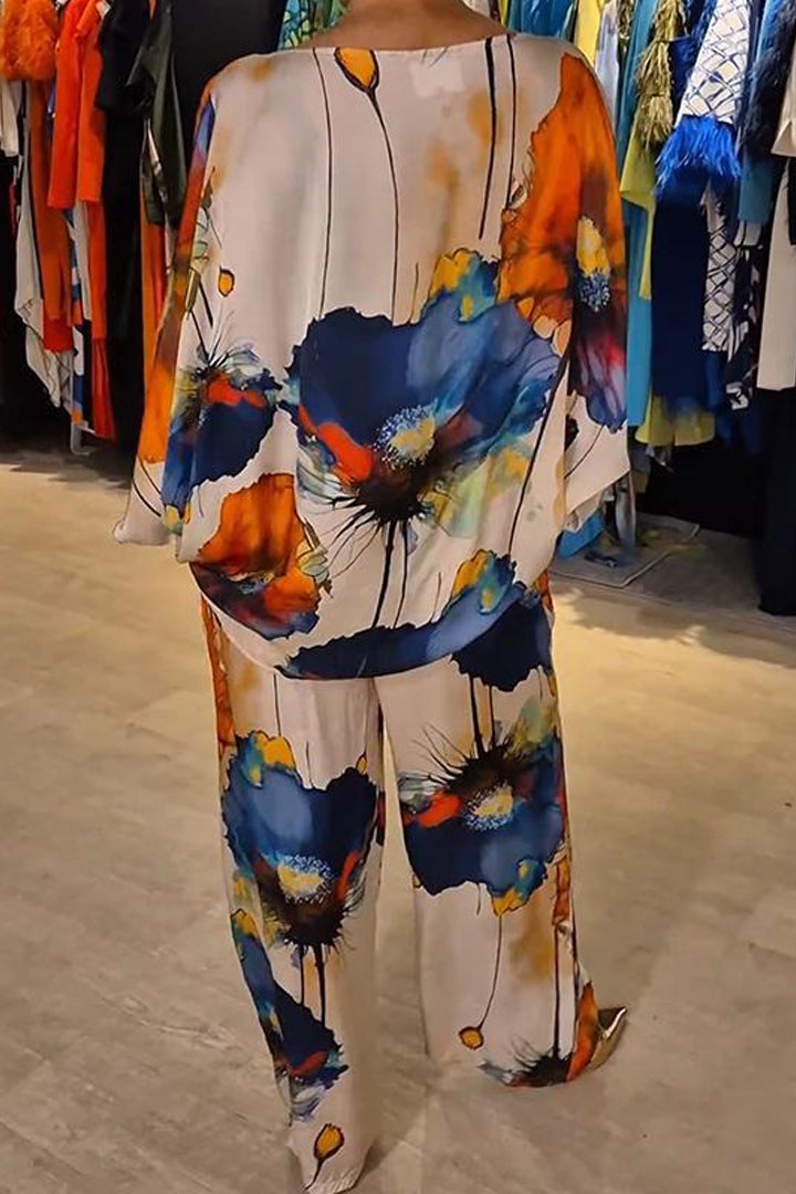 2-delt Satin Loungewear Sæt til Kvinder