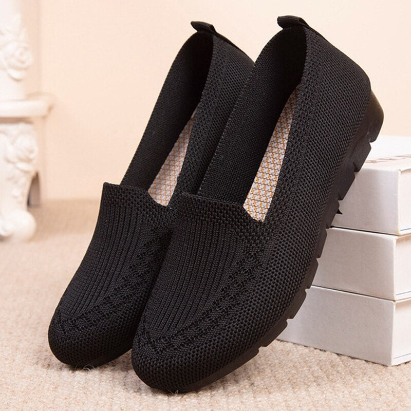 Letvægts Dame Slip-On Sko med Svangstøtte