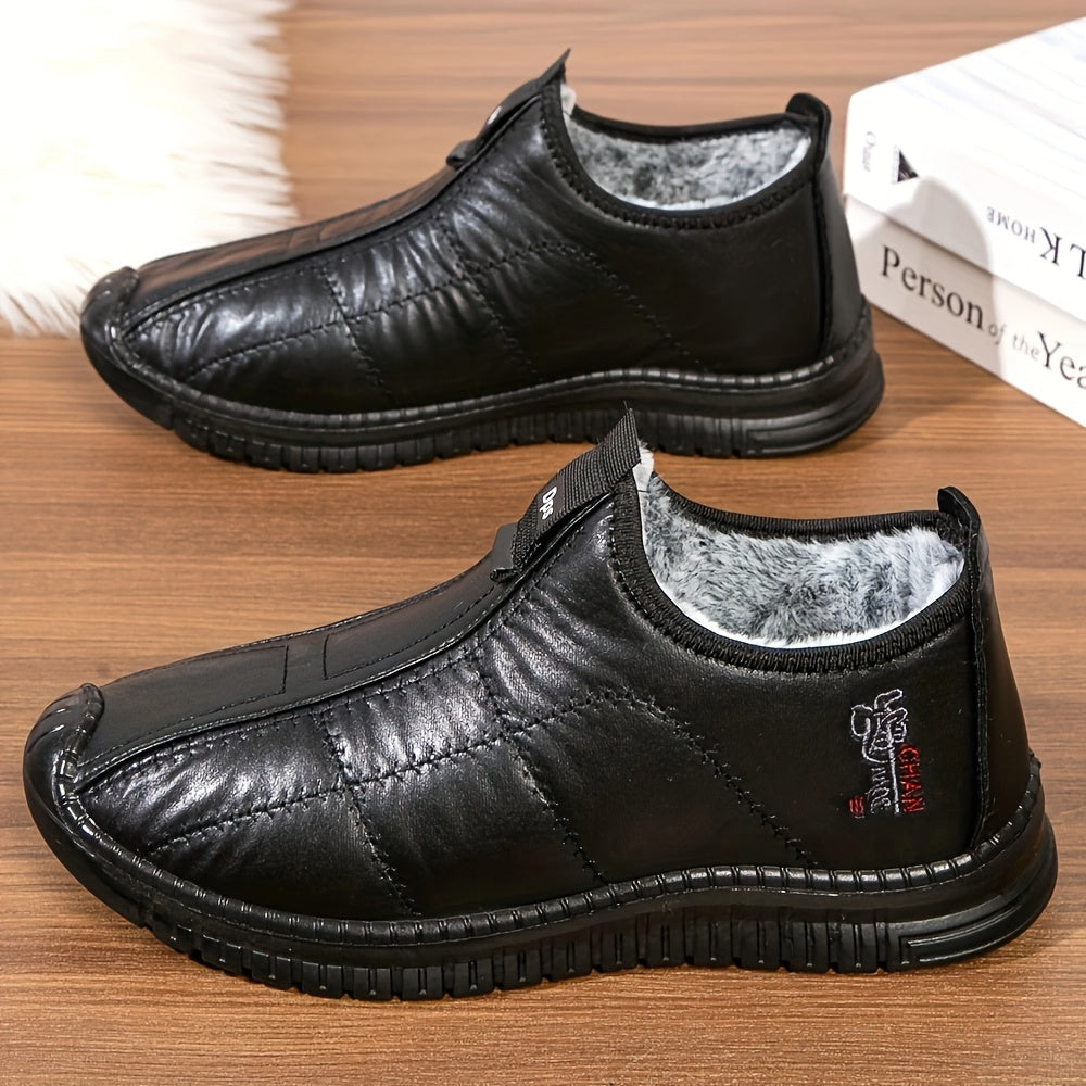 Herre Varme Vintersko – Forede Skridsikre Slip-ons