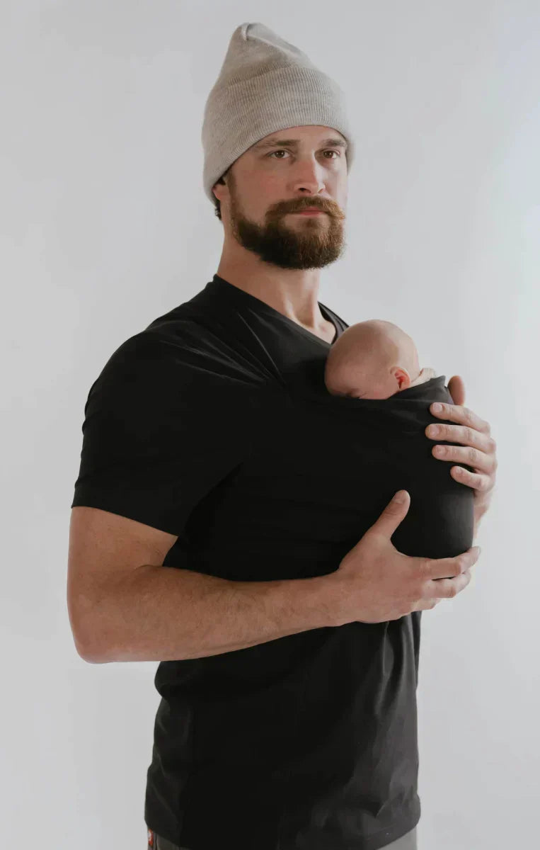 CozyCarry – Baby-Trage-T-Shirt für Eltern