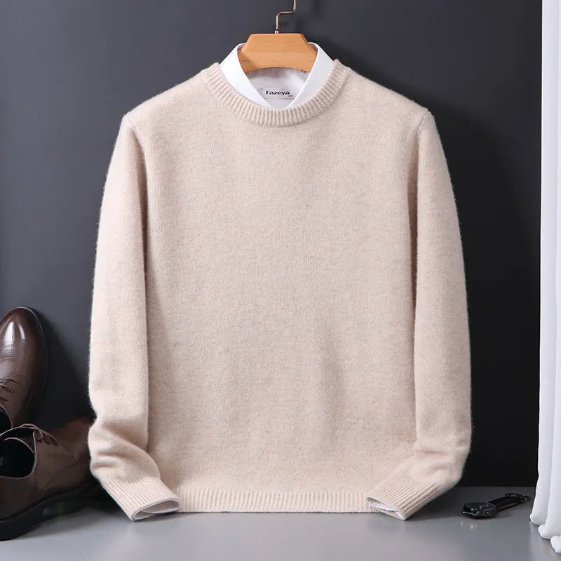Herre sweater – luksuriøs, tidløs, blød og varm