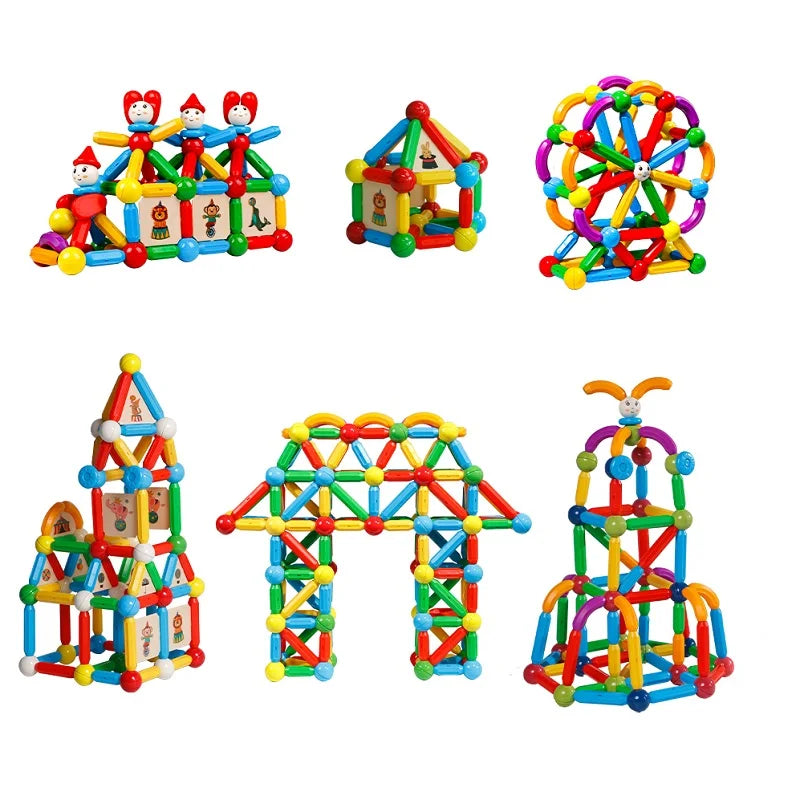 Magnetic Building Set for Children – Creative Educational Toy