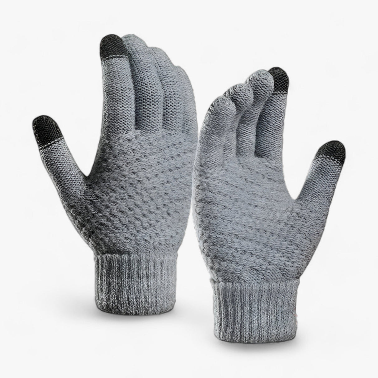Knitted winter gloves – Touchscreen & comfortable design