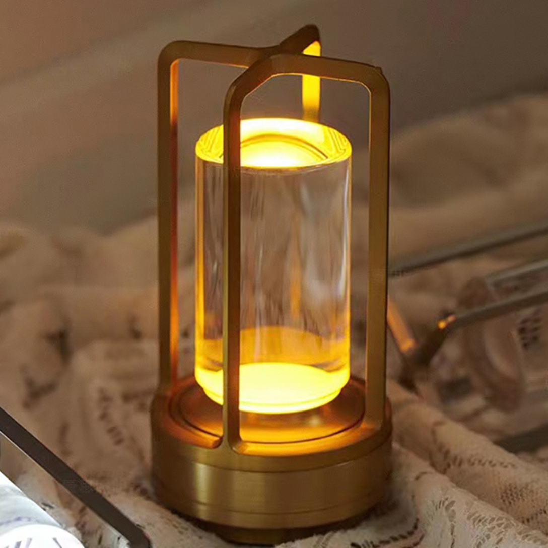 Modern LED lantern lamp – Atmospheric decorative table lamp