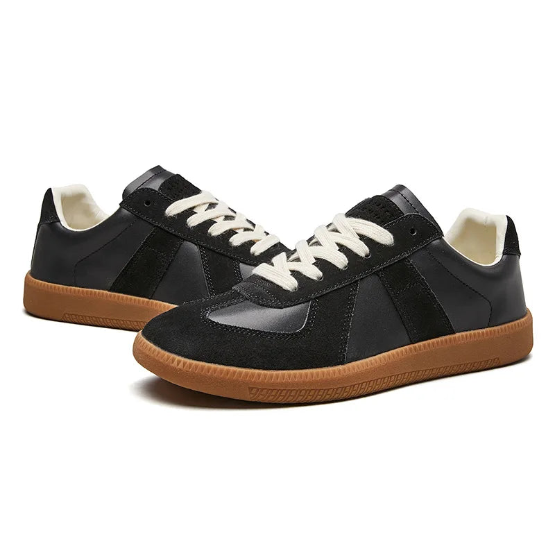 Herre Retro Sneakers i læder
