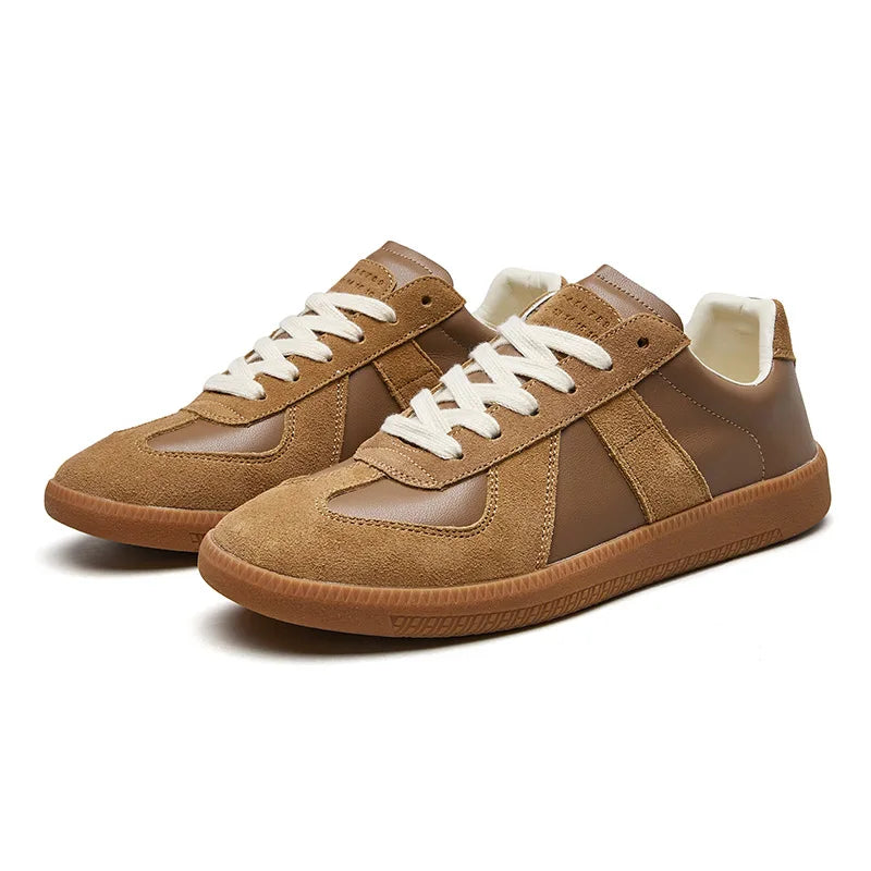 Herre Retro Sneakers i læder