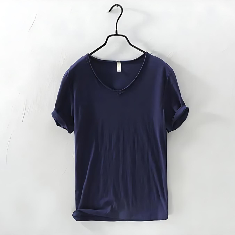 Herre V-hals T Shirt - Komfortable T Shirts til Mænd