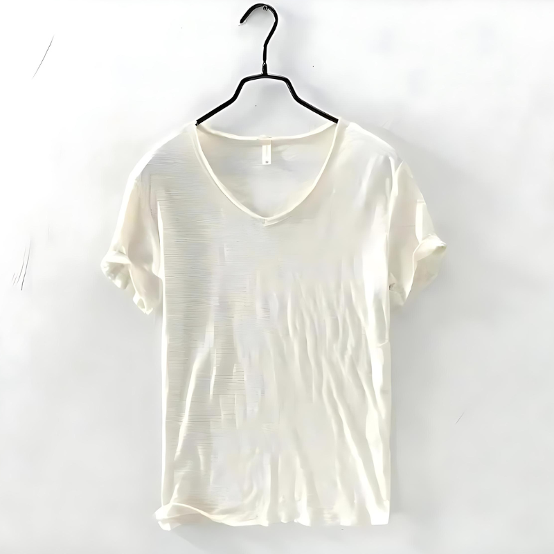 Herre V-hals T Shirt - Komfortable T Shirts til Mænd