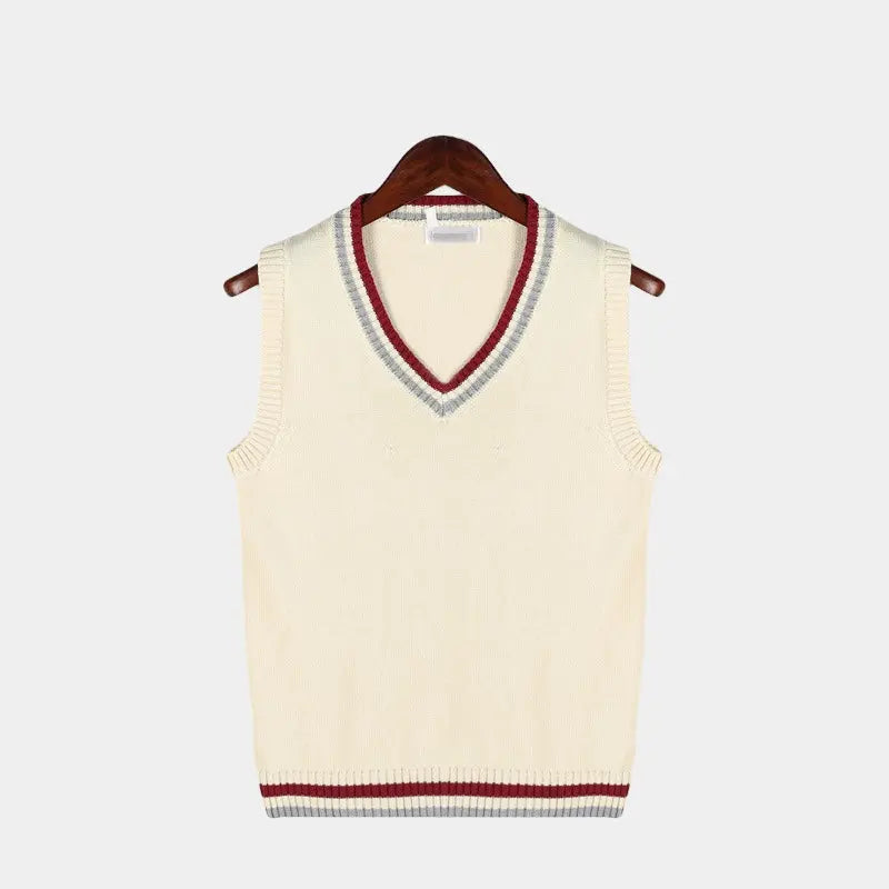 Mænds Klassisk Ærmeløs Sweater