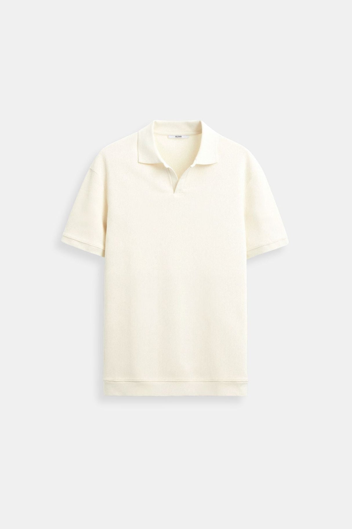 Mænds Kortærmet Poloshirt med V-hals