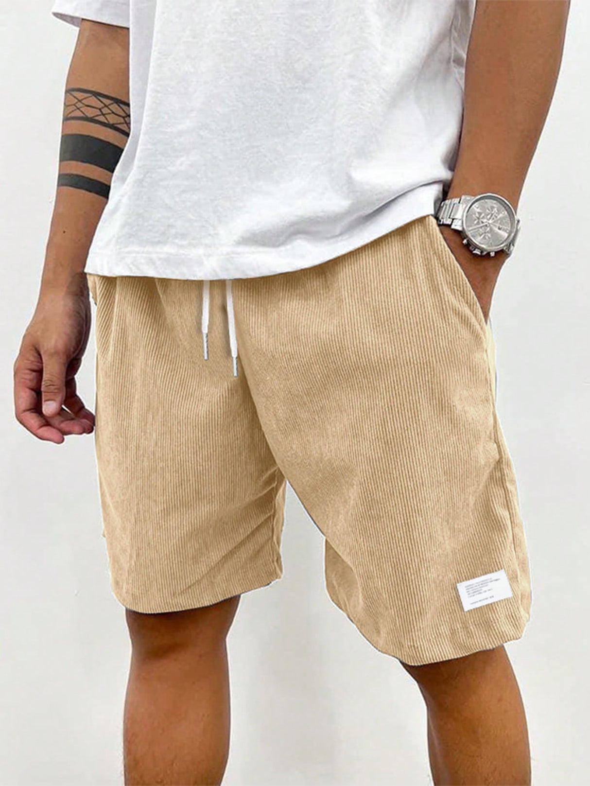 Mænds Sommershorts med Snoretræk
