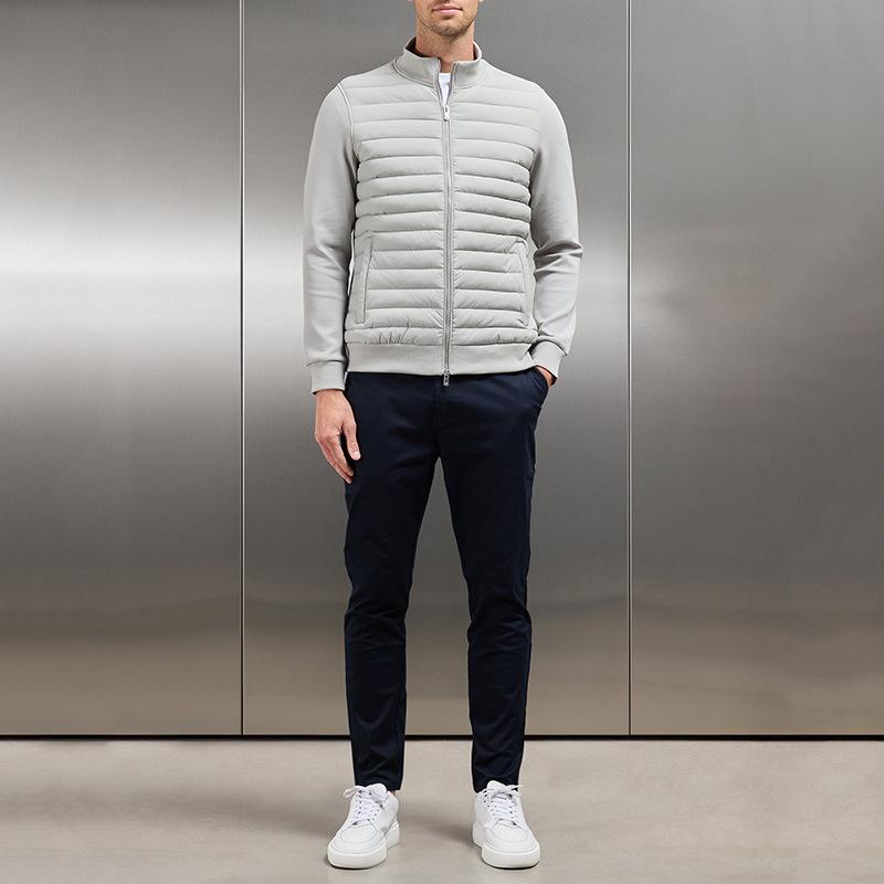 Vinterjakke Herre - Varm Quiltet Jakke til Mænd