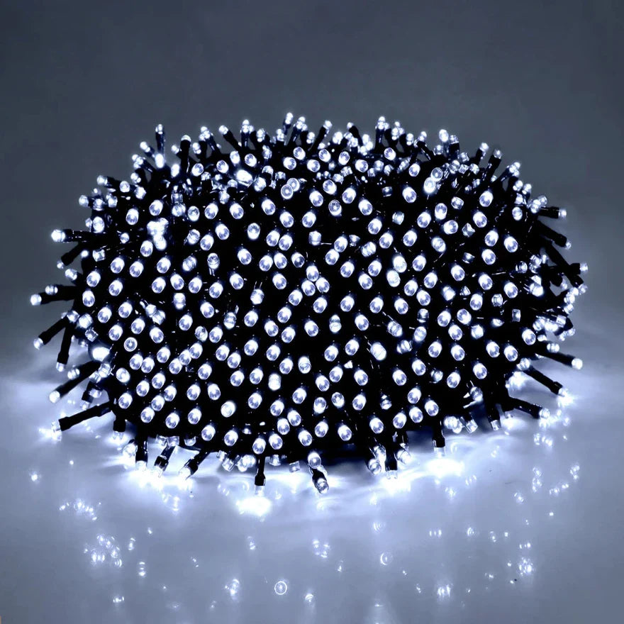 Vandtæt LED lyskæde – Udendørs belysning til have, fest og juledekoration