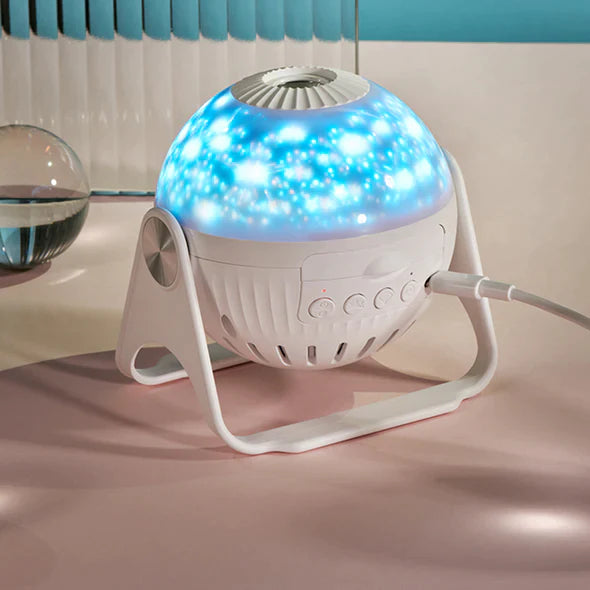 Galaxy Projektor – Rotes Lichtprojektor mit Sternen & Nebel Effekt