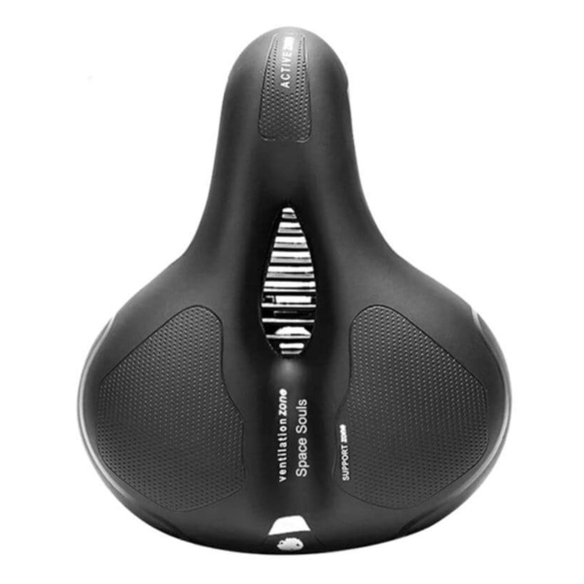 Åndbart cykelsadel for komfort og sikkerhed