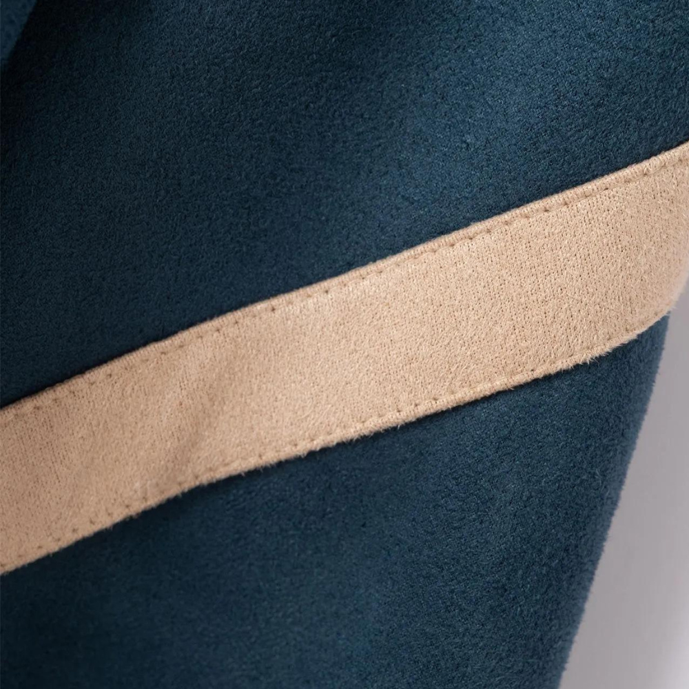 Herretrøje med halv lynlås – Sporty pullover med stribedetalje