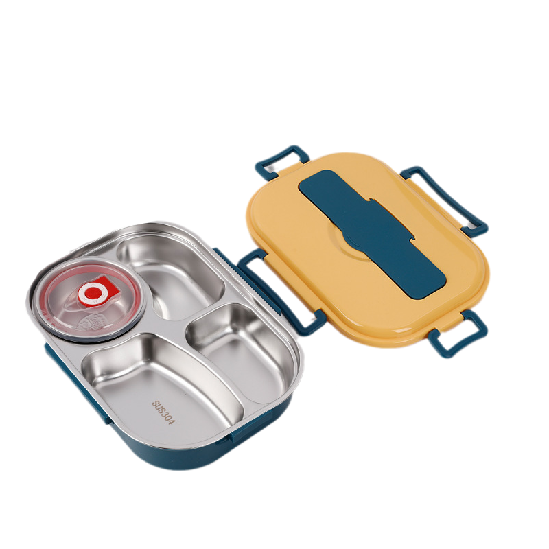 Termisk rustfri stål madkasse – varmeisolerende & lækagesikker