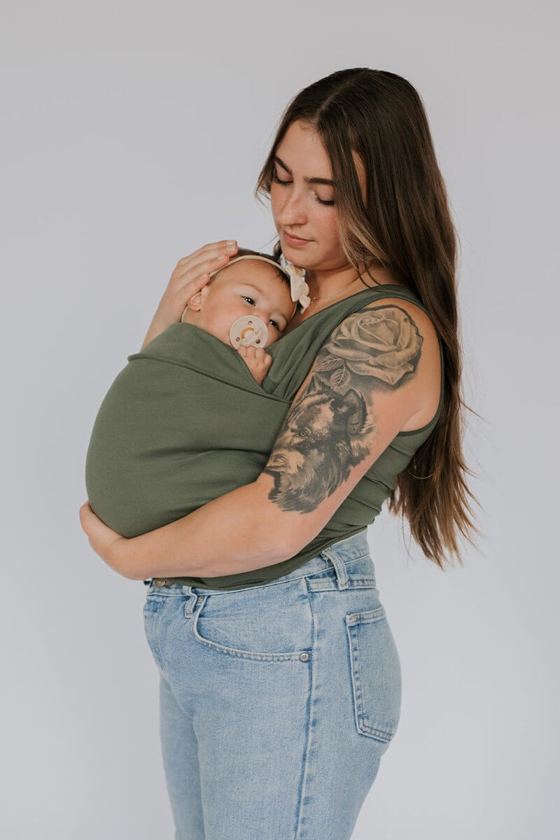 CozyCarry – Baby-Trage-T-Shirt für Eltern