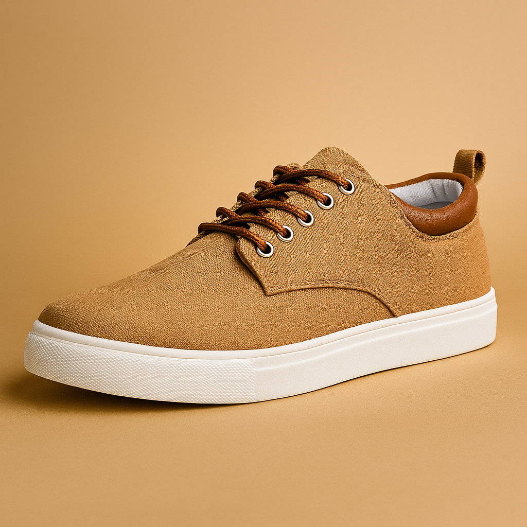 Komfortable herresko med stødabsorberende sål til daglig brug