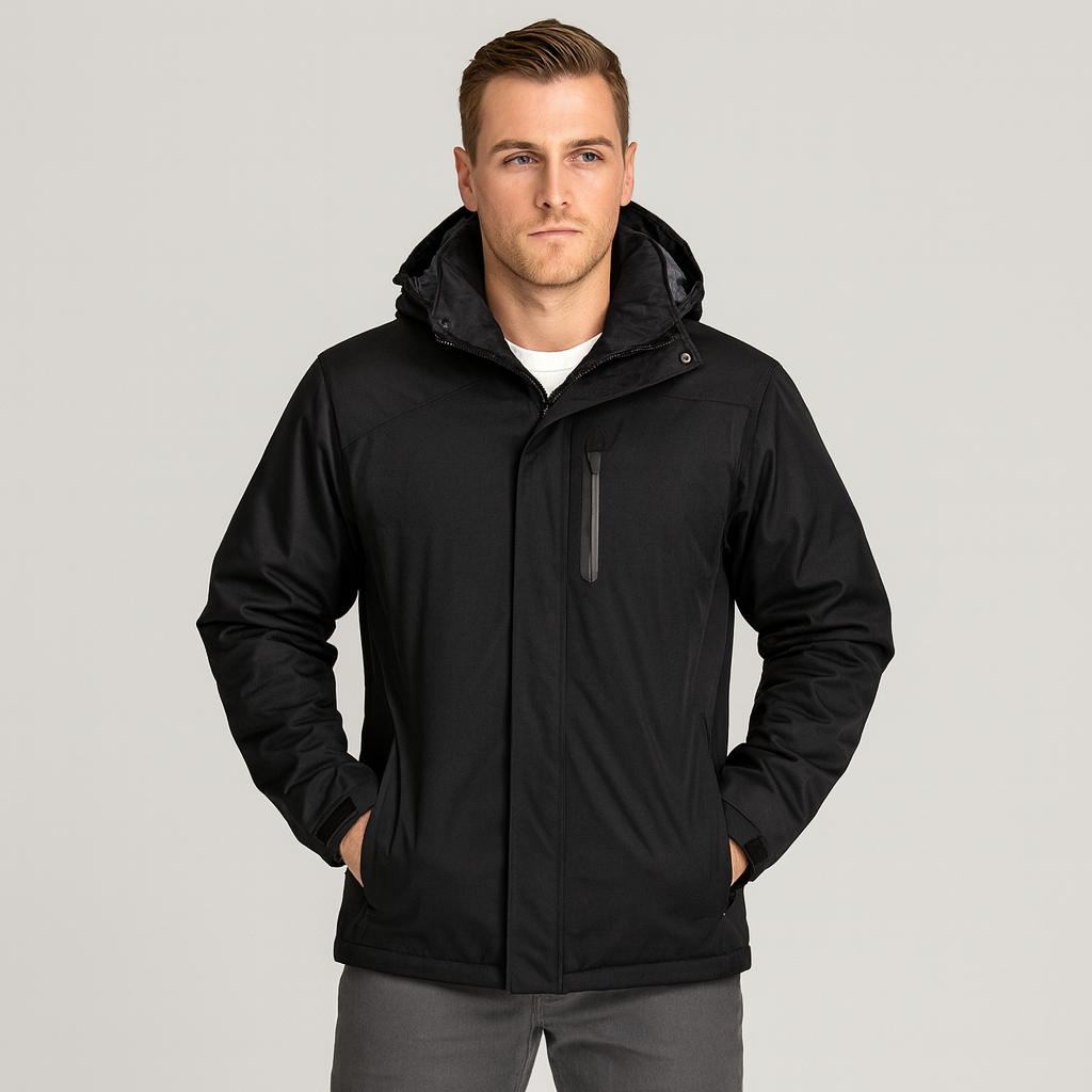 Men's jacket with hood – Modern, comfortable and wind-resistant design